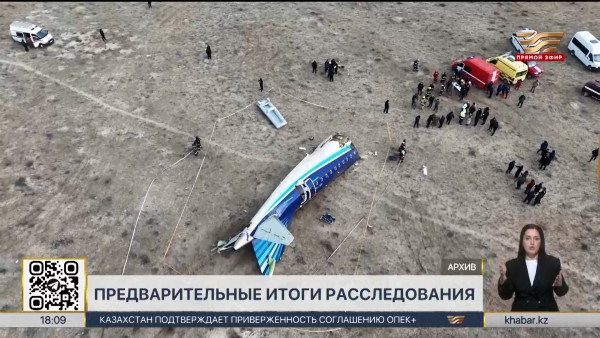 Крушение самолёта AZAL: итоги расследования опубликуют в ближайшее время