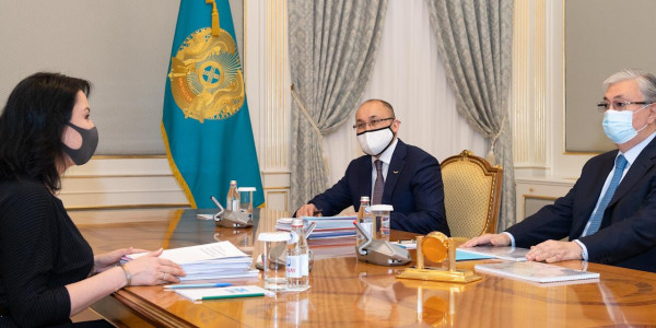А. Саин Қ. Тоқаевқа балалардың құқықтарын қорғауға қатысты қабылданған шешімдерді хабарлады
