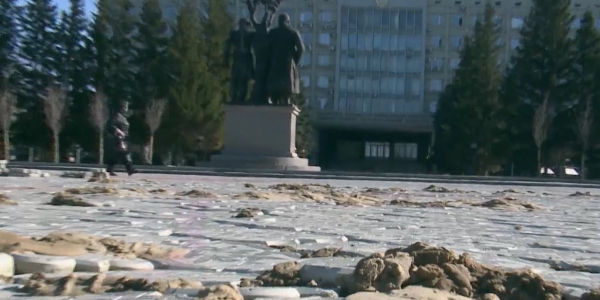 Общественность Петропавловска недовольна качеством реконструкции парка