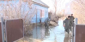Контроль за паводковой ситуацией усилен в северных частях Актюбинской области