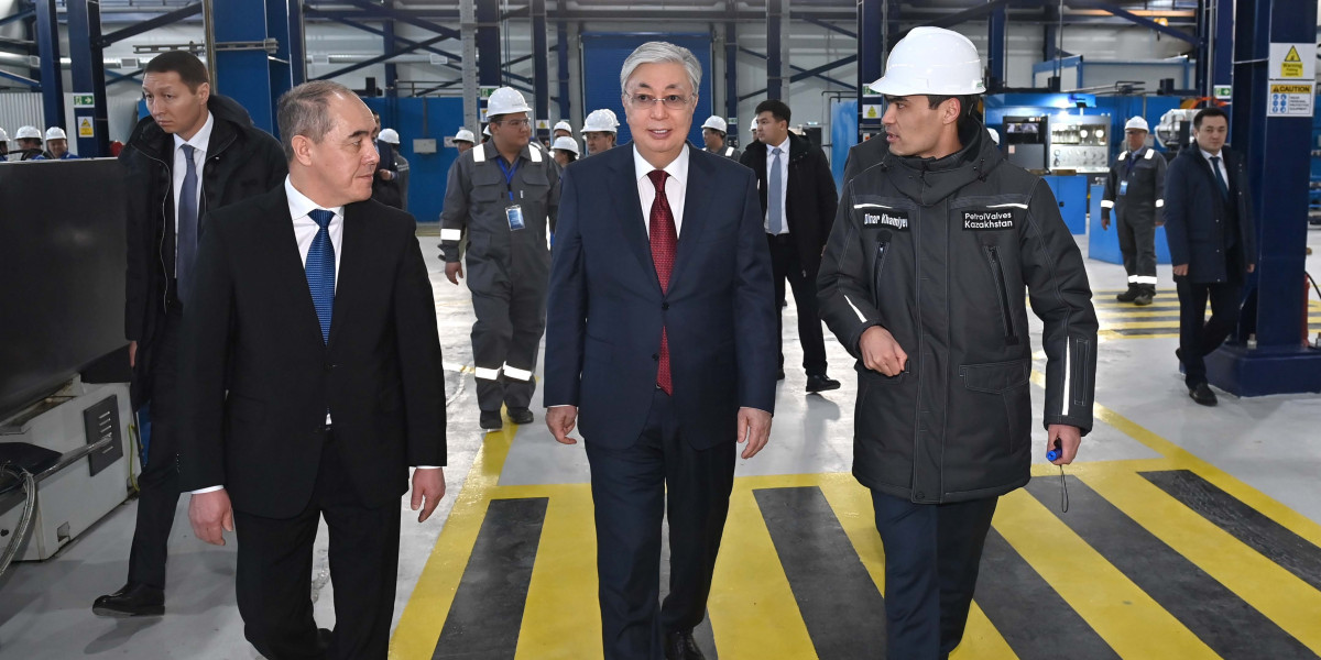 Президент ознакомился с работой ТОО PetrolValves Kazakhstan