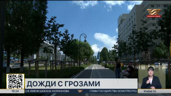 Дожди с грозами и ветер прогнозируют в Казахстане