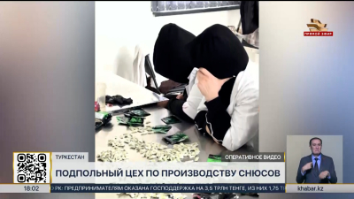 Организаторов незаконного производства снюса осудили в Туркестане