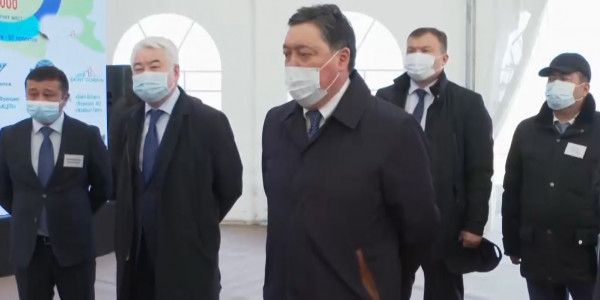 Аскар Мамин посетил Жамбылскую область