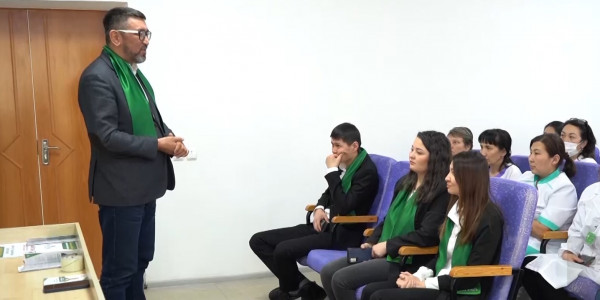 Состоялась встреча представителей партии &laquo;Байтак&raquo; с работниками здравоохранения города Сатпаев