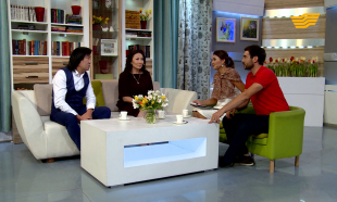 &laquo;Жаңа күн&raquo;. Әнші Әбіл Сламхан, әнші Дана Маханбаева