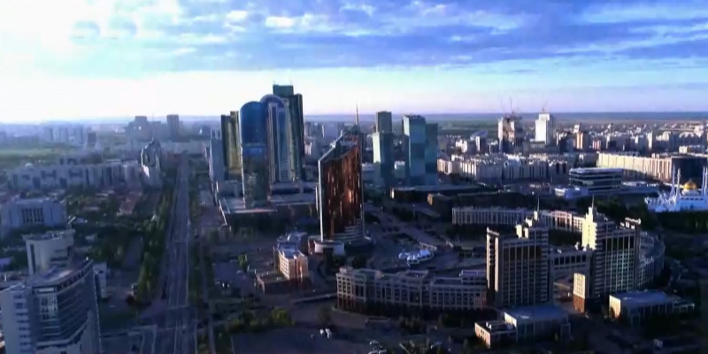 Н. Назарбаеву презентовали генплан застройки столицы