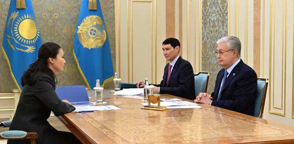 Мемлекет басшысы &laquo;Қазпошта&raquo; АҚ басқарма төрағасын қабылдады