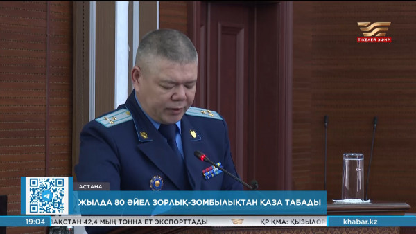 Жыл сайын 80 әйел отбасындағы зомбылықтан қаза табады