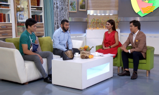 &laquo;Жаңа күн&raquo;. Жаттықтырушы Асқар Үмбетов, жекпе-жек шебері Нұрберген Шәріпов