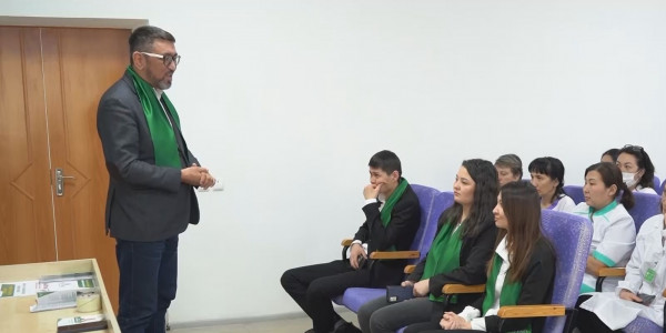 &laquo;Байтақ&raquo; жасылдар партиясы Сәтбаев қаласында дәрігерлермен кездесті