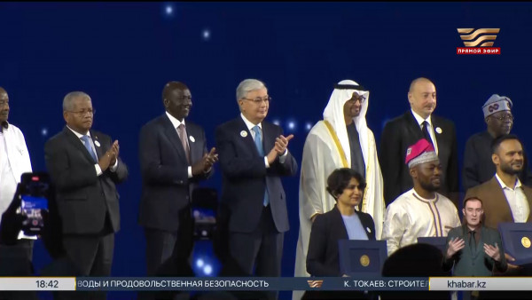 Президент выступил на саммите &laquo;Неделя устойчивого развития Абу-Даби&raquo;