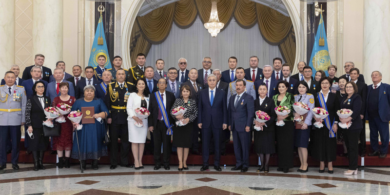 Десятки казахстанцев удостоились госнаград в канун Дня Независимости