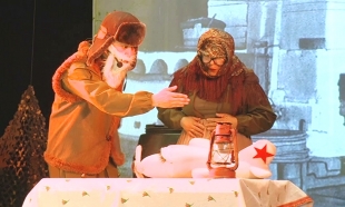 Қостанай қуыршақ театры соғыс тақырыбында қойылым көрсетті