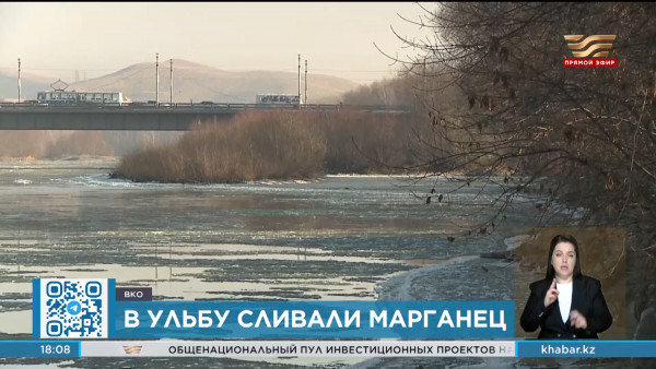 Марганец в русло реки Ульбы сбрасывали с горно-обогатительного комбината