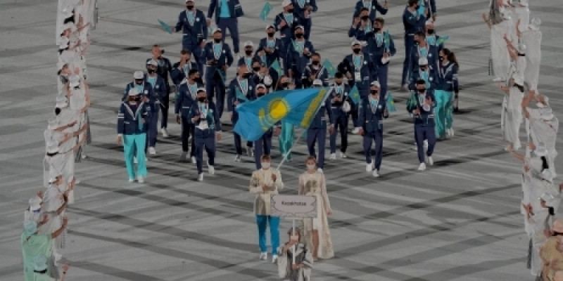 Токио 2020: представление сборной Казахстана на открытии Олимпийских игр