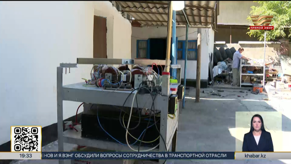 Изобретатель из Шымкента создал уникальную энергоустановку
