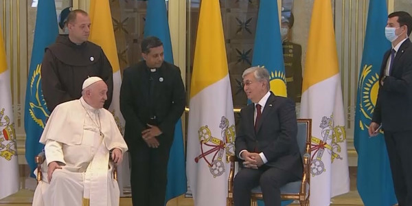 Қазақстанға Рим Папасы Франциск келді
