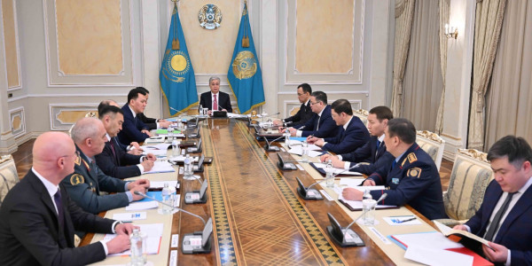 Мемлекет басшысы Қауіпсіздік Кеңесінің отырысын өткізді