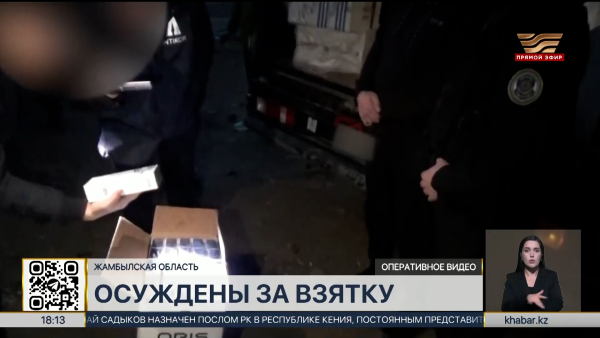 Чиновника департамента госдоходов осудили в Жамбылской области