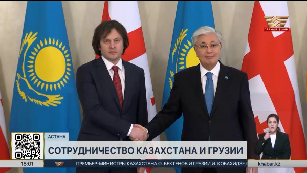 Глава государства провел переговоры с Премьер-министром Грузии