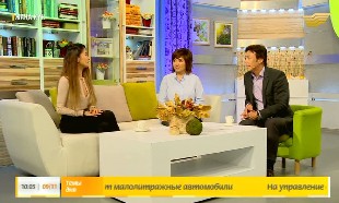 «Жаңа күн». Гость: актриса, телеведущая Гульнара Сильбаева