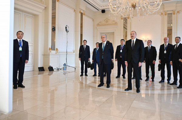 Тоқаев пен Әлиев салтанатты шараға қатысты