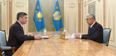 Глава государства принял Премьер-министра Олжаса Бектенова