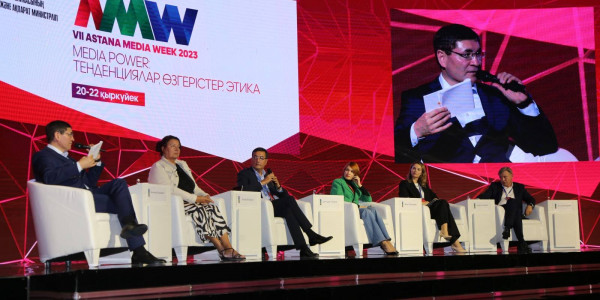 Агентство &laquo;Хабар&raquo; принимает участие в Astana Media Week 2023