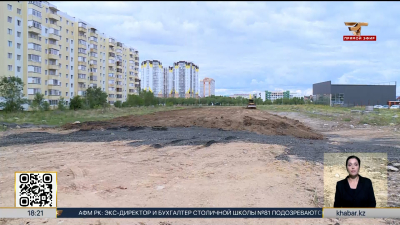 Восемь новых скверов строят в Караганде