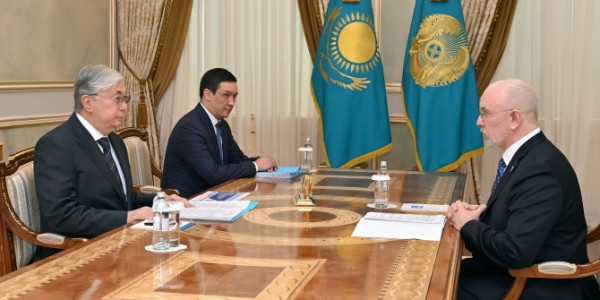 Мемлекет басшысы Жоғары сот кеңесінің төрағасы Денис Шиппті қабылдады