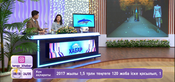 &laquo;Таңғы Хабар&raquo;. Әзиз Жұмаділ, Майра Ілиясова