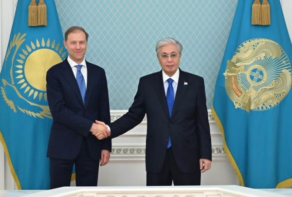 Президент Ресей Федерациясы Үкіметі Төрағасының бірінші орынбасарын қабылдады