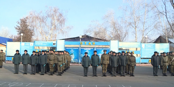 &laquo;Жауынгер&raquo;. Әскери ант қабылдау