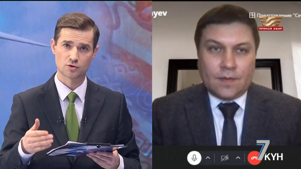 Интервью с Алибеком Тажибаевым по поводу отставки Правительства РК