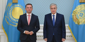 Глава государства встретился с министром иностранных дел Северной Македонии