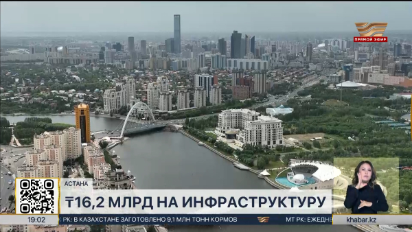 Свыше ₸16 млрд направят на развитие инженерной инфраструктуры Астаны