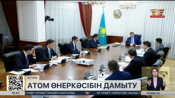 Олжас Бектенов атом өнеркәсібін дамыту мәселелері жөнінде кеңес өткізді