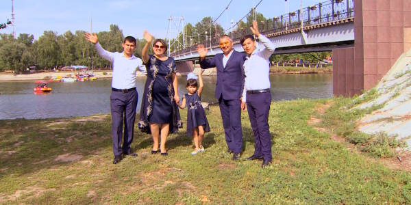 &laquo;Мерейлі отбасы-2018&raquo;. Батыс Қазақстан облысы, Алмағанбетовтар отбасы