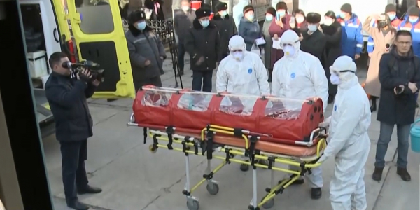 В Шымкенте прошли учения по приему больных с коронавирусом