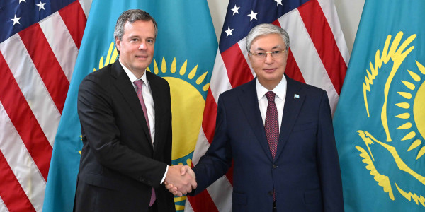 Глава государства принял исполнительного директора компании Wabtec