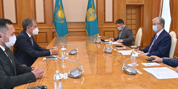 Глава государства встретился с руководителями немецких компаний