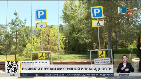 Случаи фиктивной инвалидности выявили в Алматинской области