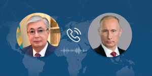 Состоялся телефонный разговор с Президентом России Владимиром Путиным