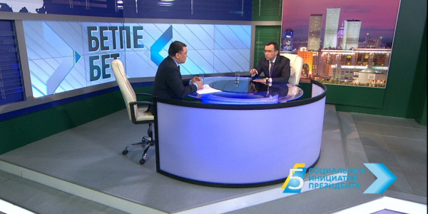 &laquo;Бетпе-бет&raquo;. Первый заместитель Председателя партии &laquo;Нұр Отан&raquo; Маулен Ашимбаев