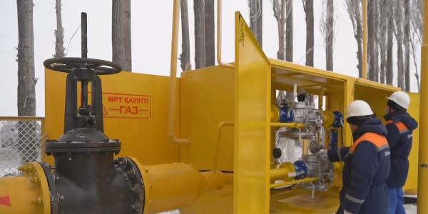 Жителей сел Жамбылской области обеспечили газом