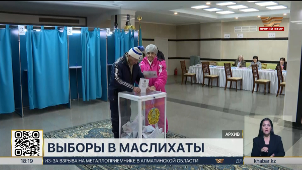 Выборы в маслихаты пройдут в Казахстане