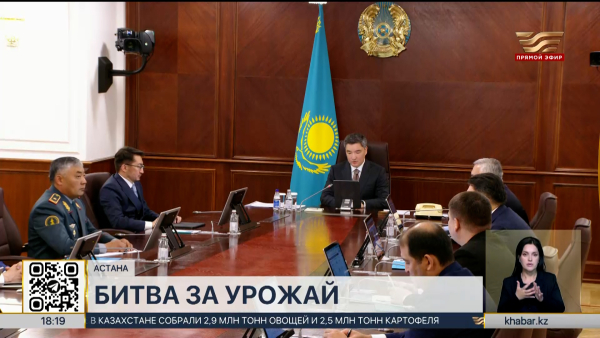 Уборка зерновых в Казахстане завершена на 83%