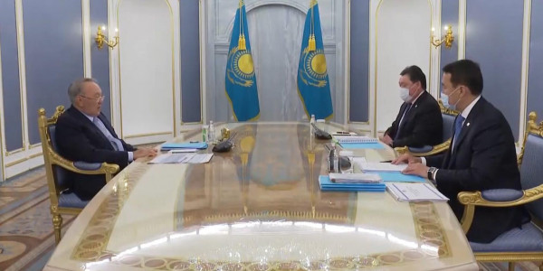 Елбасы Премьер-Министр А. Мамин мен Премьер-Министрдің бірінші орынбасары Ә. Смайыловты қабылдады