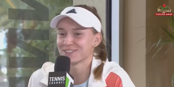 Президент Рыбакинаны жеңісімен құттықтады